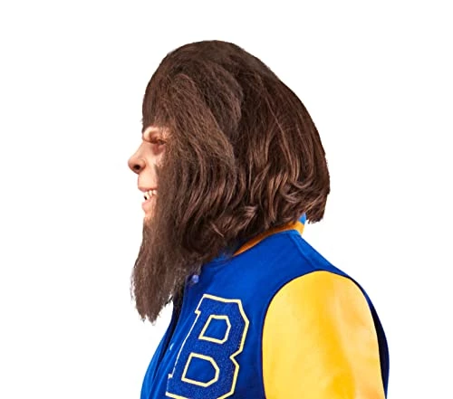 Rubie's Men's Teen Wolf 1985 Overhead Latex Mask, As Shown, One Size 4 Rubie's Men's Teen Wolf 1985 Overhead Latex Mask, As Shown, One Size - Image 2