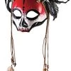 Women's Voodoo Face Mask -Rubies Shop 41GX4qyDhCS