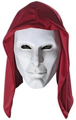 Rubie's Costume Men's Arkham City Adult Deluxe Overhead Latex Anarky Mask