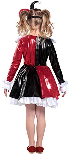 Princess Paradise Girls' Dc Harley Quinn Premium Child Dress 5 Princess Paradise Girls' Dc Harley Quinn Premium Child Dress - Image 3