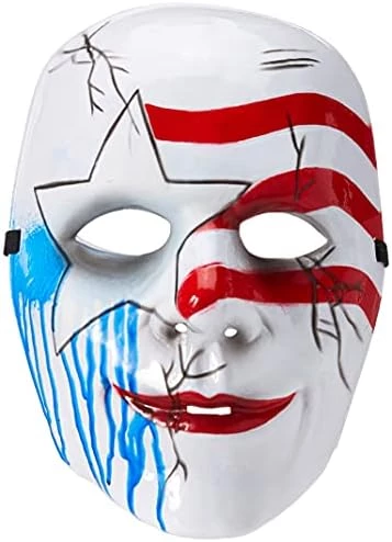 Rubie's Mens New World Disorder Vacuform Mask 7 Rubie's Mens New World Disorder Vacuform Mask - Image 5