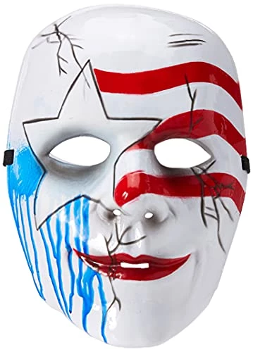 Rubie's Mens New World Disorder Vacuform Mask 3 Rubie's Mens New World Disorder Vacuform Mask