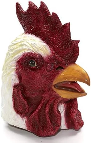 Deluxe Latex Rooster Mask 5 Deluxe Latex Rooster Mask - Image 3