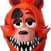 Rubie's Costume Co. Men's Five Nights At Freddy's Foxy 3/4 Mask -Rubies Shop 41JlP4DMlL