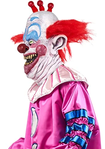Rubie's Men's Killer Klowns From Outer Space Deluxe Overhead Latex Mask 4 Rubie's Men's Killer Klowns From Outer Space Deluxe Overhead Latex Mask - Image 2