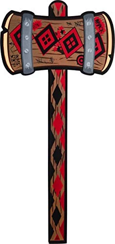 Rubie's Women's DC Super Villains Harley Quinn EVA Mallet Costume Accessory, As Shown, One Size