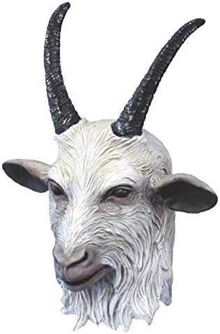 Rubie's Men's Suicide Squad Deluxe Overhead Goat Mask 5 Rubie's Men's Suicide Squad Deluxe Overhead Goat Mask - Image 3