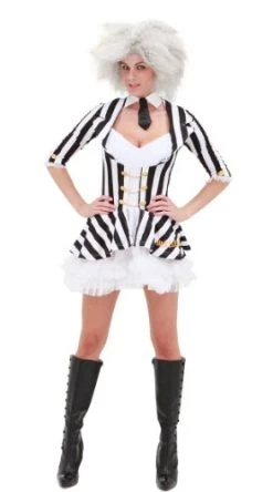 Secret Wishes Women's Beetlejuice Costume, Black/White, Large -Rubies Shop 41KyE0dGuL