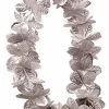 Forum Novelties Silver Metallic Fancy Hawaiian Silk Flower Lei -Rubies Shop 41LCaoodk9L