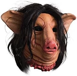 Rubie's Men's Saw Pig Face Overhead Latex Mask 5 Rubie's Men's Saw Pig Face Overhead Latex Mask - Image 3