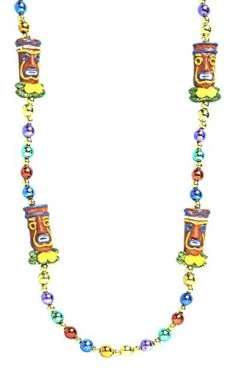 Forum Novelties Hawaiian Tiki God Bead Necklace