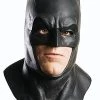Rubies Adult Batman V Superman: Dawn Of Justice Batman Foam Latex Mask With Cowl Costume Accessory, Black, One Size US -Rubies Shop 41MeGFeBJXL