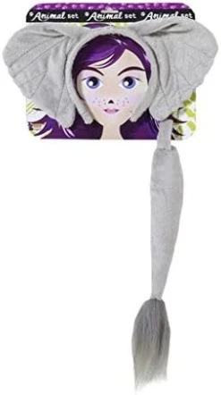 Forum Novelties Playful Animals Elephant Costume Accessory Set, Multi, One Size -Rubies Shop 41PbFkSleuL. AC