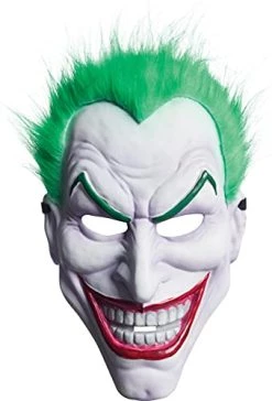 Rubie's Mens Joker Clown Costume Mask, As Shown, One Size US -Rubies Shop 41PoZsYlfgS