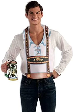Forum Novelties Mens Oktoberfest Vest Costume Accessory, As Shown, One Size US