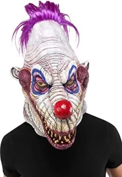 Rubie's Men's Killer Klowns From Outer Space Deluxe Overhead Latex Mask -Rubies Shop 41Q1njy43TL. AC 1