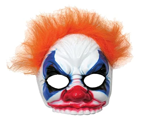 Forum Novelties Evil Clown Costume Mask, As Shown, One Size 3 Forum Novelties Evil Clown Costume Mask, As Shown, One Size