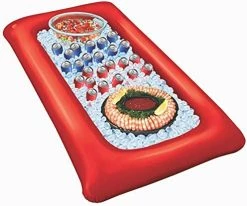 Forum Novelties Inflatable Party Buffet Cooler, 4.5 Feet X 28" Wide, Gold Luau Luxe -Rubies Shop 41QvmO2 3fL. AC 1