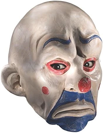 Batman The Dark Knight Adult Joker Latex Clown Mask 7 Batman The Dark Knight Adult Joker Latex Clown Mask - Image 5