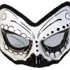 Forum Novelties Party Supplies 74136 MASK-DAY OF THE DEAD 1/2 Skull, Standard 2 Forum Novelties Party Supplies 74136 MASK-DAY OF THE DEAD 1/2 Skull, Standard -Rubies Shop 41RLhiXHccL