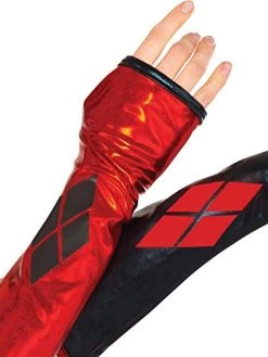 Rubie's Women's Dc Comics Harley Quinn Gauntlets Costume Accessory, Harley Quinn, One Size US 14 Rubie's Women's Dc Comics Harley Quinn Gauntlets Costume Accessory, Harley Quinn, One Size US -Rubies Shop 41ROzdS9jtL
