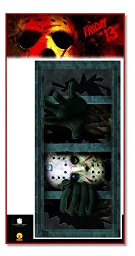 Jason Scary Window Wall Decal Decoration 3 Jason Scary Window Wall Decal Decoration