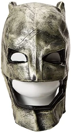 Rubie's Men's Batman V Superman: Dawn Of Justice Batman Armored Vinyl Mask -Rubies Shop 41U5CLLwNkL