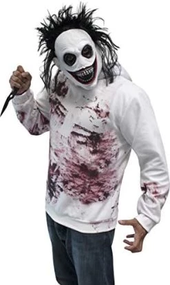 Rubie's Men's Creepy Pasta Go To Sleep Adult Costume -Rubies Shop 41UgDARk7qL. AC