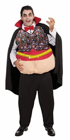 Forum Novelties Men's Count D Calories Funny Vampire Costume
