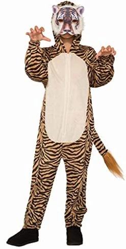 Childrens Tiger Jumpsuit With Mask