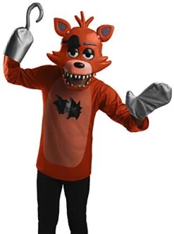 Rubie's Men's Five Nights At Freddy's Foxy Costume, As Shown, Teen