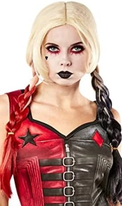 Rubie's DC Comics Suicide Squad 2 Harley Quinn Wig, As Shown, One Size -Rubies Shop 41Xa5j1ce5L. AC