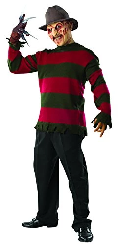 Rubie's Men's Nightmare On Elm St Deluxe Freddy Sweater With Mask