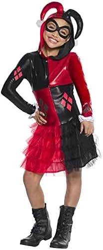 Rubie's Costume Girls DC Comics Harley Quinn Costume, Small, Multicolor (610167) 9 Rubie's Costume Girls DC Comics Harley Quinn Costume, Small, Multicolor (610167) - Image 7