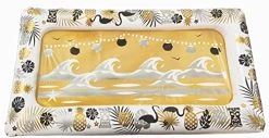 Forum Novelties Inflatable Party Buffet Cooler, 4.5 Feet X 28" Wide, Gold Luau Luxe