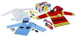 Forum Novelties Child's Frontline: Everyday Heroes Trunk Set (Police, Firefighter, Doctor), Small -Rubies Shop 41ZnwmP7VNL