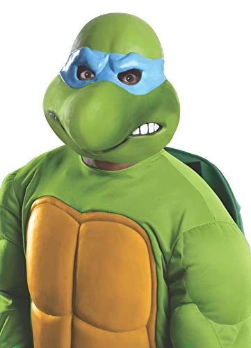 Nickelodeon Teenage Mutant Ninja Turtles Adult Leonardo 3/4 Mask 3 Nickelodeon Teenage Mutant Ninja Turtles Adult Leonardo 3/4 Mask