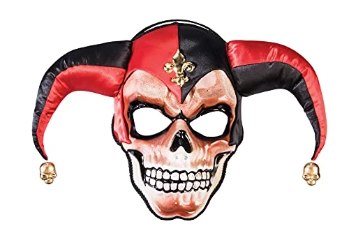 Forum Novelties Adult Sinister Jester Mask With Headband 3 Forum Novelties Adult Sinister Jester Mask With Headband