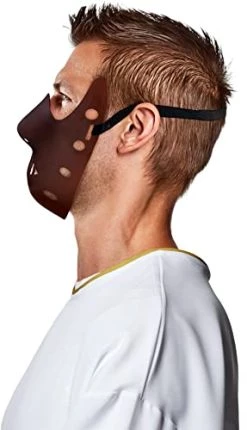 Rubie's Adult Silence Of The Lambs Hannibal Lecter Mask, As Shown, One Size -Rubies Shop 41bV6szI0rL