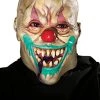 Rubie's Costume Co Standard Deluxe Overhead Latex Demon Clown Costume Mask, Multicolor, One Size -Rubies Shop 41bhcYBc9oL