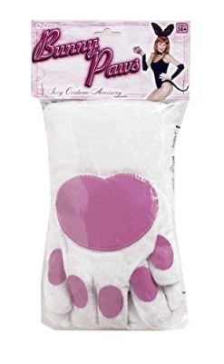 Forum Novelties Women's Bunny Paws Adult Costume Gloves