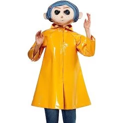 Rubie's Adult Coraline Doll Deluxe Overhead Latex Mask, As Shown, One Size 8 Rubie's Adult Coraline Doll Deluxe Overhead Latex Mask, As Shown, One Size -Rubies Shop 41dCoa3j1ZL