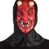 Forum Novelties Men's Hooded Mask, Devil, One Size -Rubies Shop 41divGGyZOS