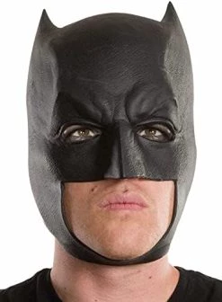 Rubie's Men's Batman V Superman: Dawn Of Justice Batman Vinyl Mask -Rubies Shop 41eiM8pN0vL. AC