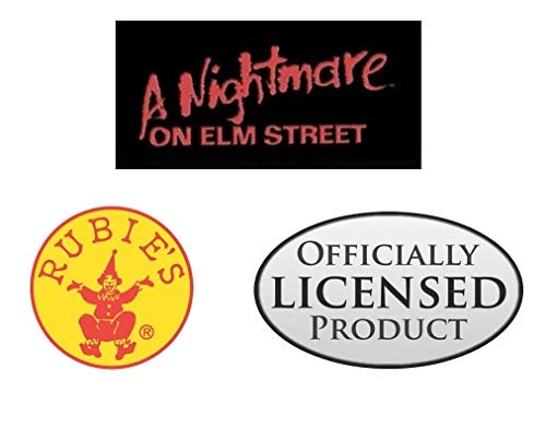 Rubie's Unisex Nightmare On Elm Street Adult Freddy Krueger Plush Mask, As Shown, One Size 4 Rubie's Unisex Nightmare On Elm Street Adult Freddy Krueger Plush Mask, As Shown, One Size - Image 2