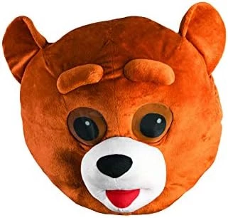 Forum Novelties Unisex-adult Plush Animal Mask 5 Forum Novelties Unisex-adult Plush Animal Mask - Image 3