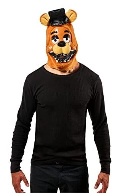 Rubie's Adult Five Nights At Freddy's Plush Freddy Costume Mask, As Shown, One Size 7 Rubie's Adult Five Nights At Freddy's Plush Freddy Costume Mask, As Shown, One Size -Rubies Shop 41g2NmthZ6L