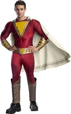 Rubie's Men's Shazam Adult Shazam Grand Heritage Costume -Rubies Shop 41gcIxzL9OL. AC