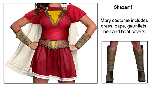 Rubie's Women's Shazam Women's Deluxe Mary Costume 4 Rubie's Women's Shazam Women's Deluxe Mary Costume - Image 2