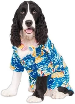 Rubie's Luau Pet Costume, Large, Blue -Rubies Shop 41klm9eF2UL. AC 1